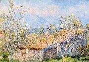 Claude Monet Gardener's House at Antibes oil